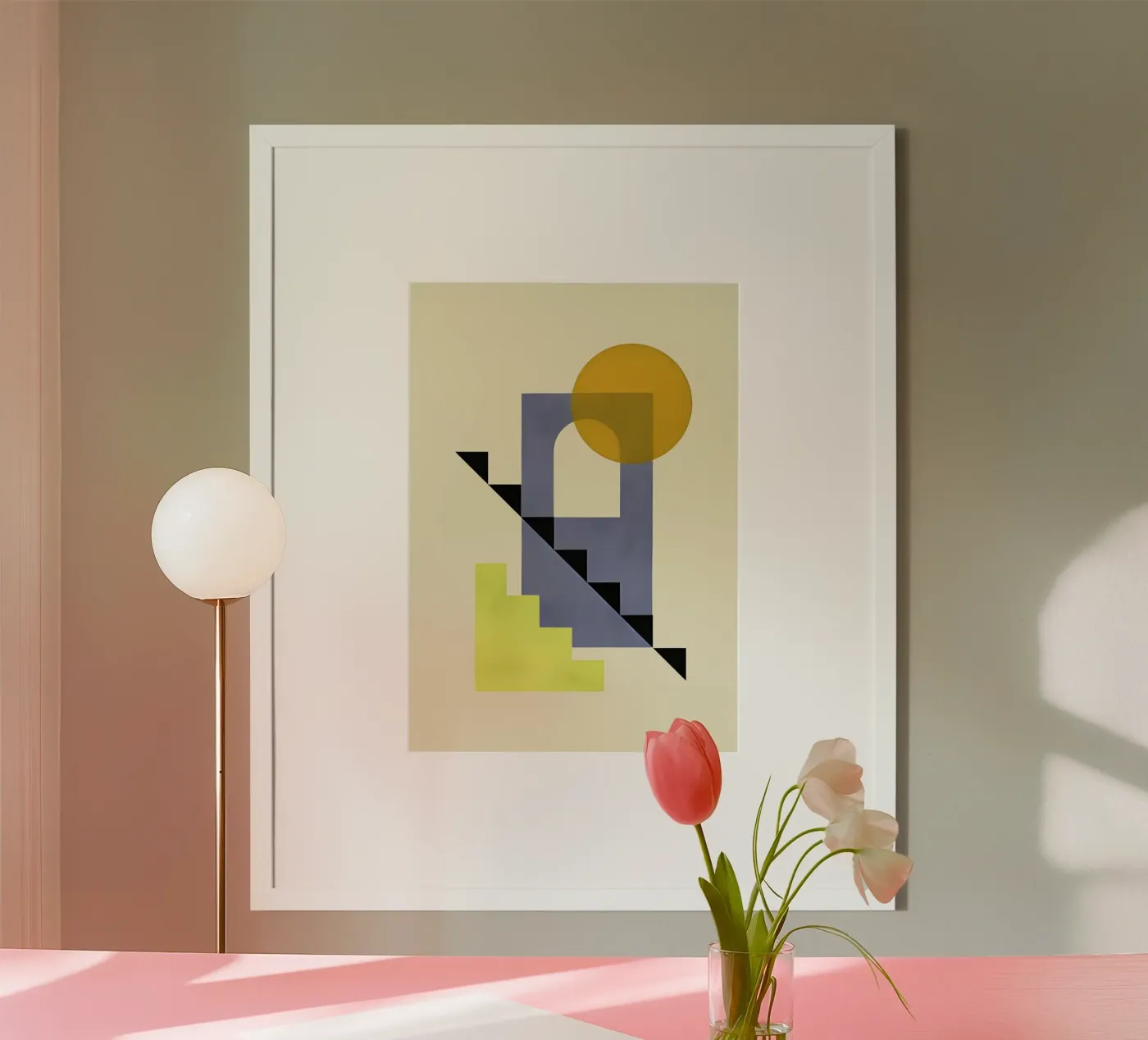 Etherische Opstijging poster van David