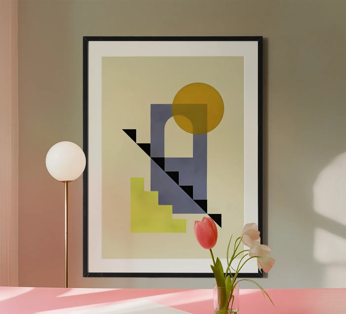 Etherische Opstijging poster van David