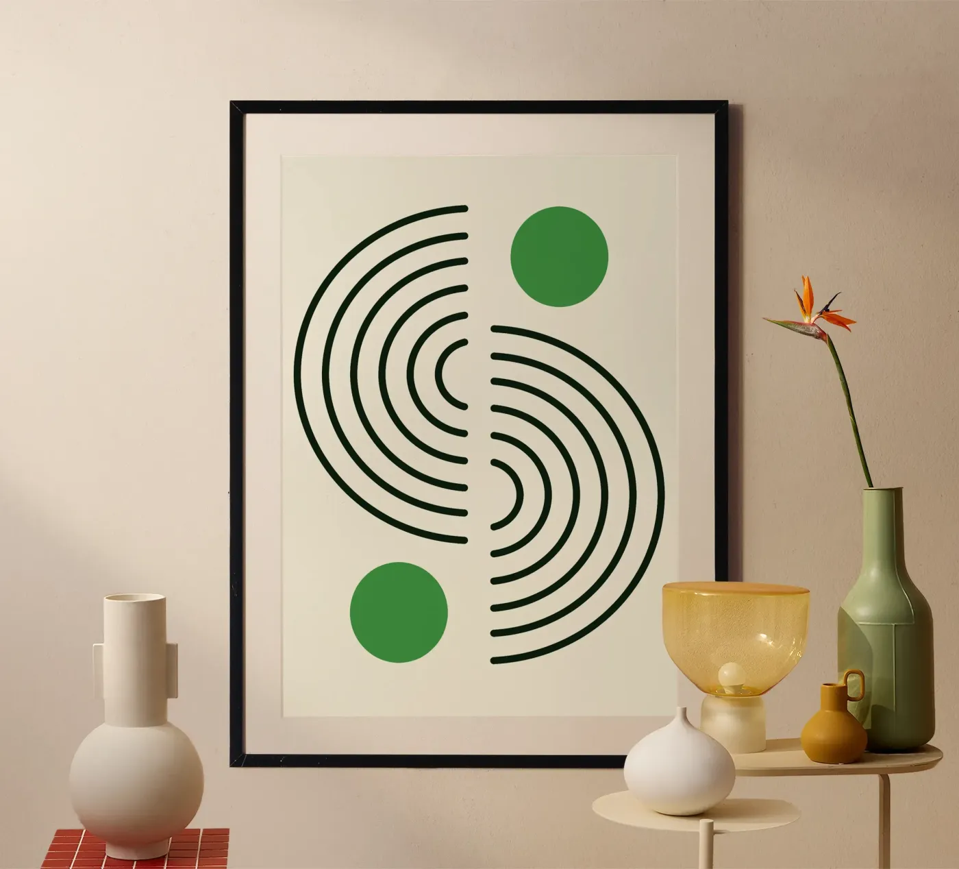 Verdant Reflection poster by David