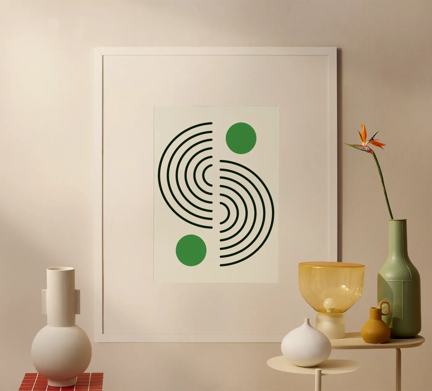 Verdant Reflection poster by David