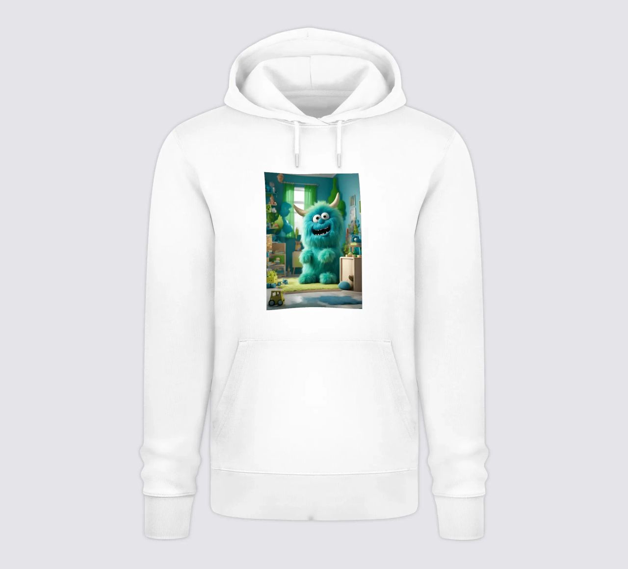 piccolo mostro 9 felpa con cappuccio da Rezh creations