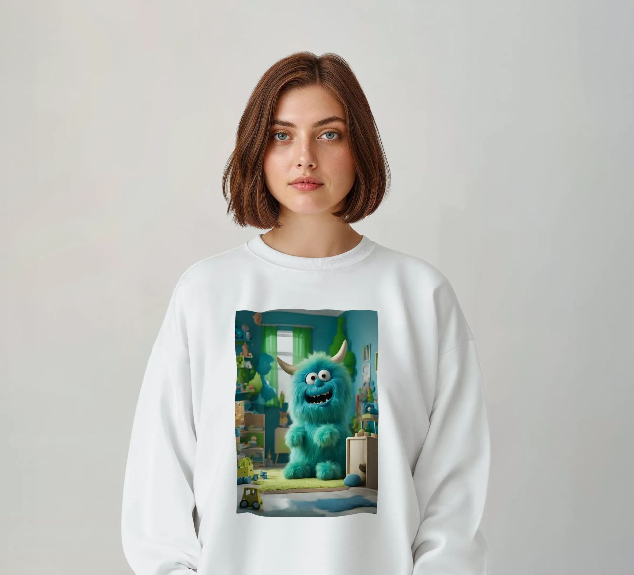 piccolo mostro 9 felpa da Rezh creations