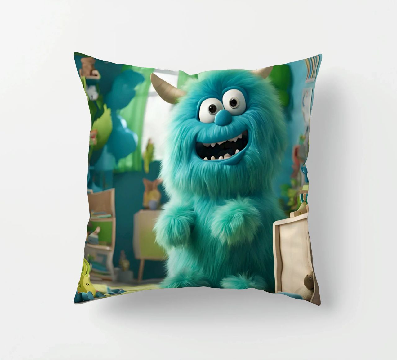 piccolo mostro 9 cuscino da Rezh creations