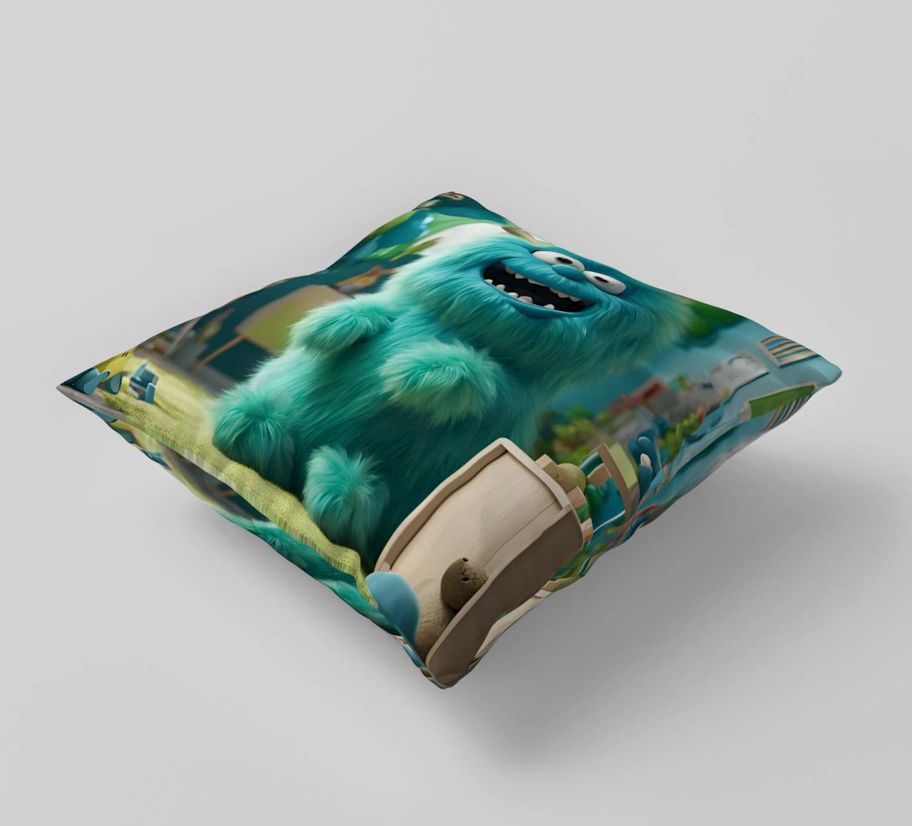 piccolo mostro 9 cuscino da Rezh creations