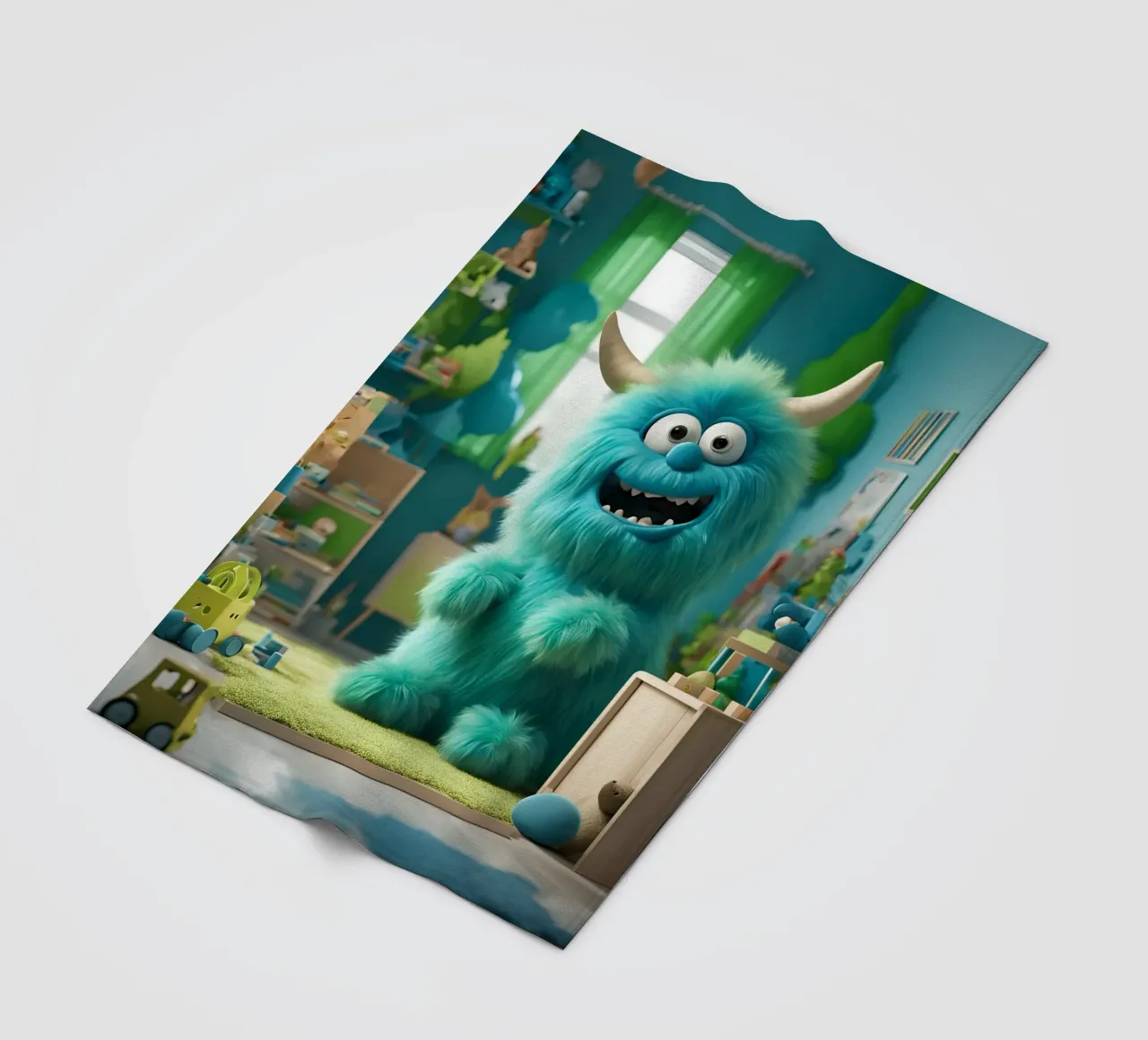 piccolo mostro 9 coperta in pile da Rezh creations