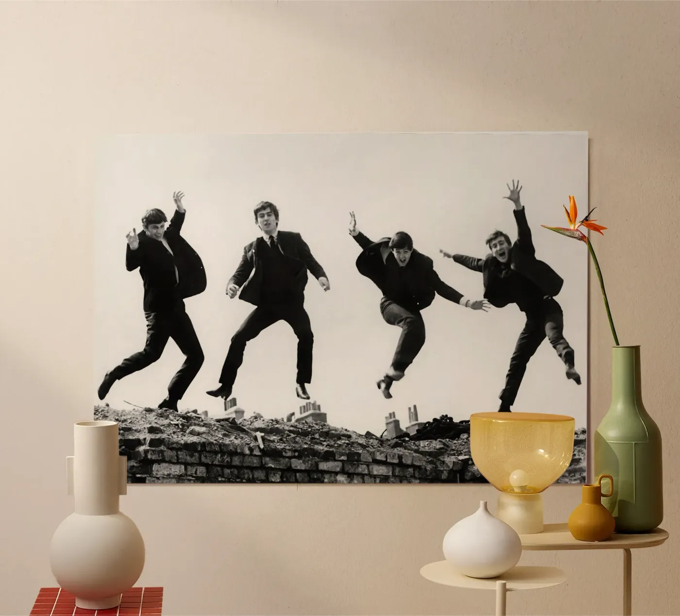 Portrait Jump poster by Roads Shop