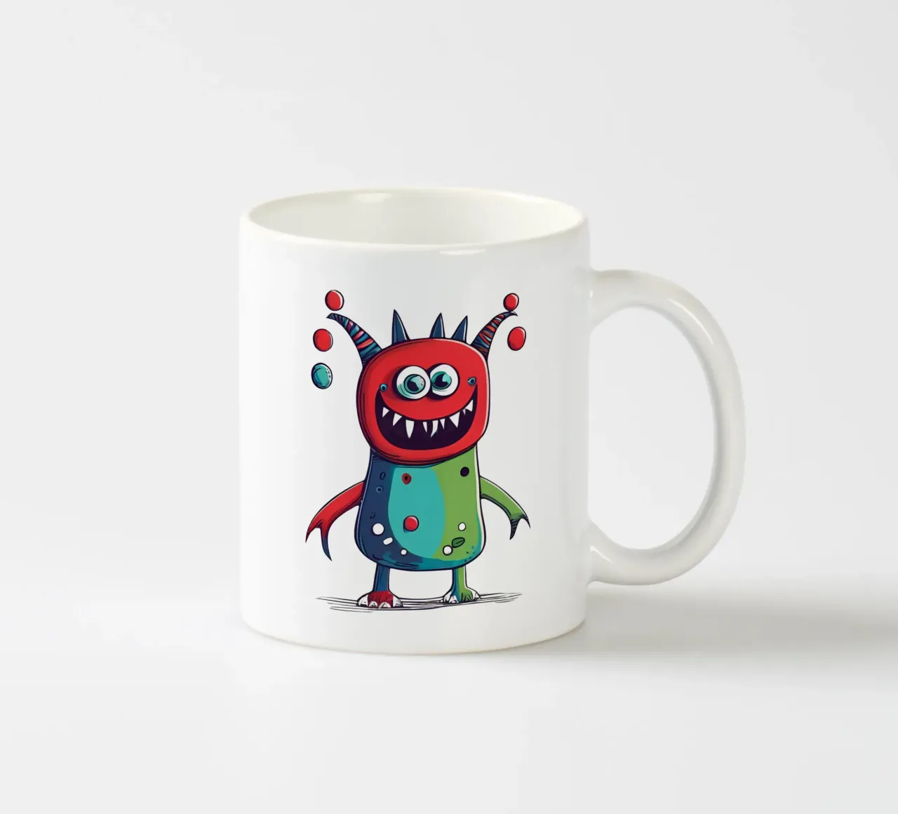 moumoun 3 taza de cerámica de Rezh creations