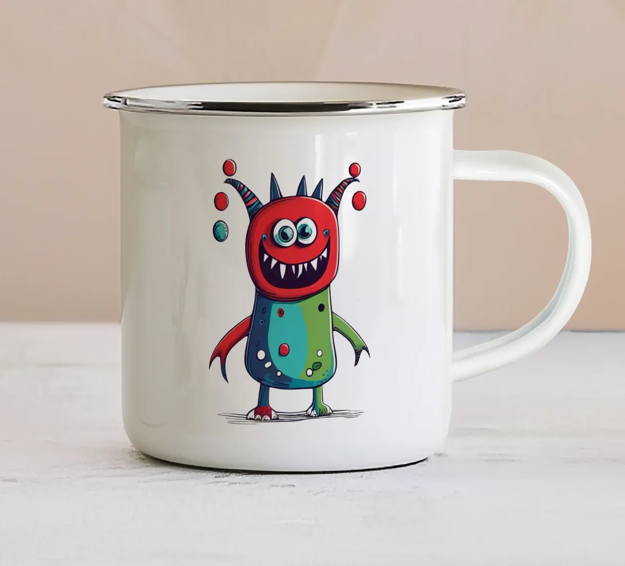 moumoun 3 taza de esmalte de Rezh creations