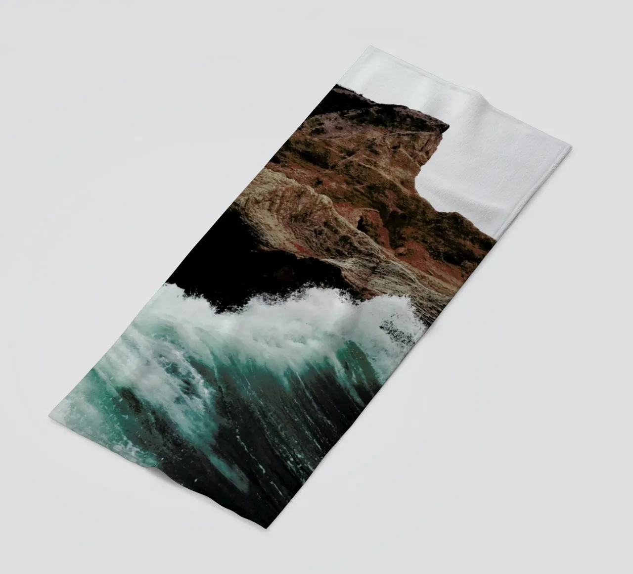 Montana Wave beach towel by Kevin Russ