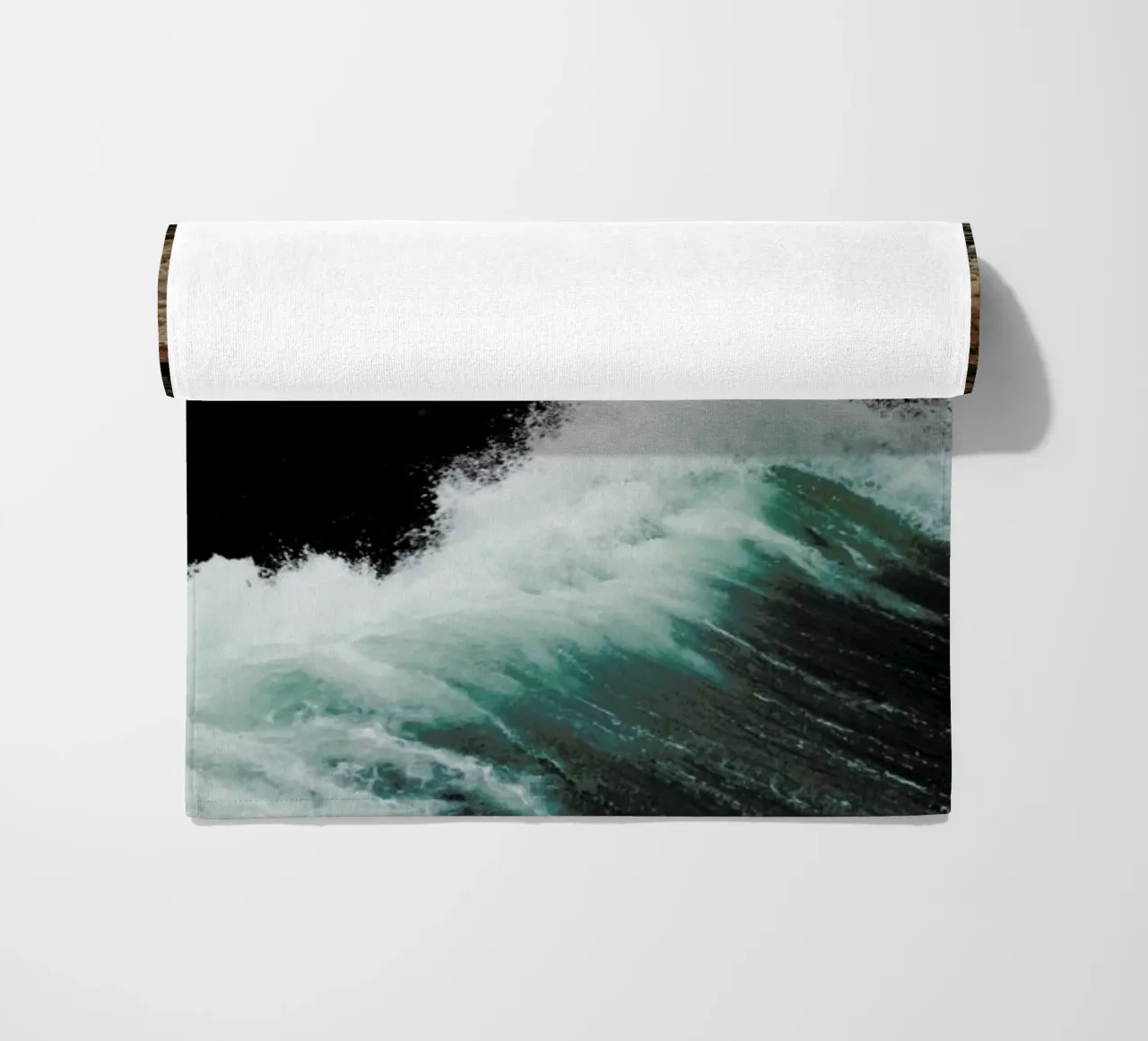 Montana Wave beach towel by Kevin Russ