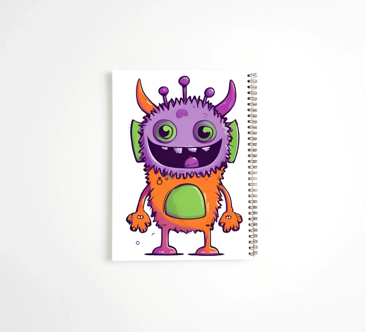 moumoun 4 spiral notebook by Rezh creations