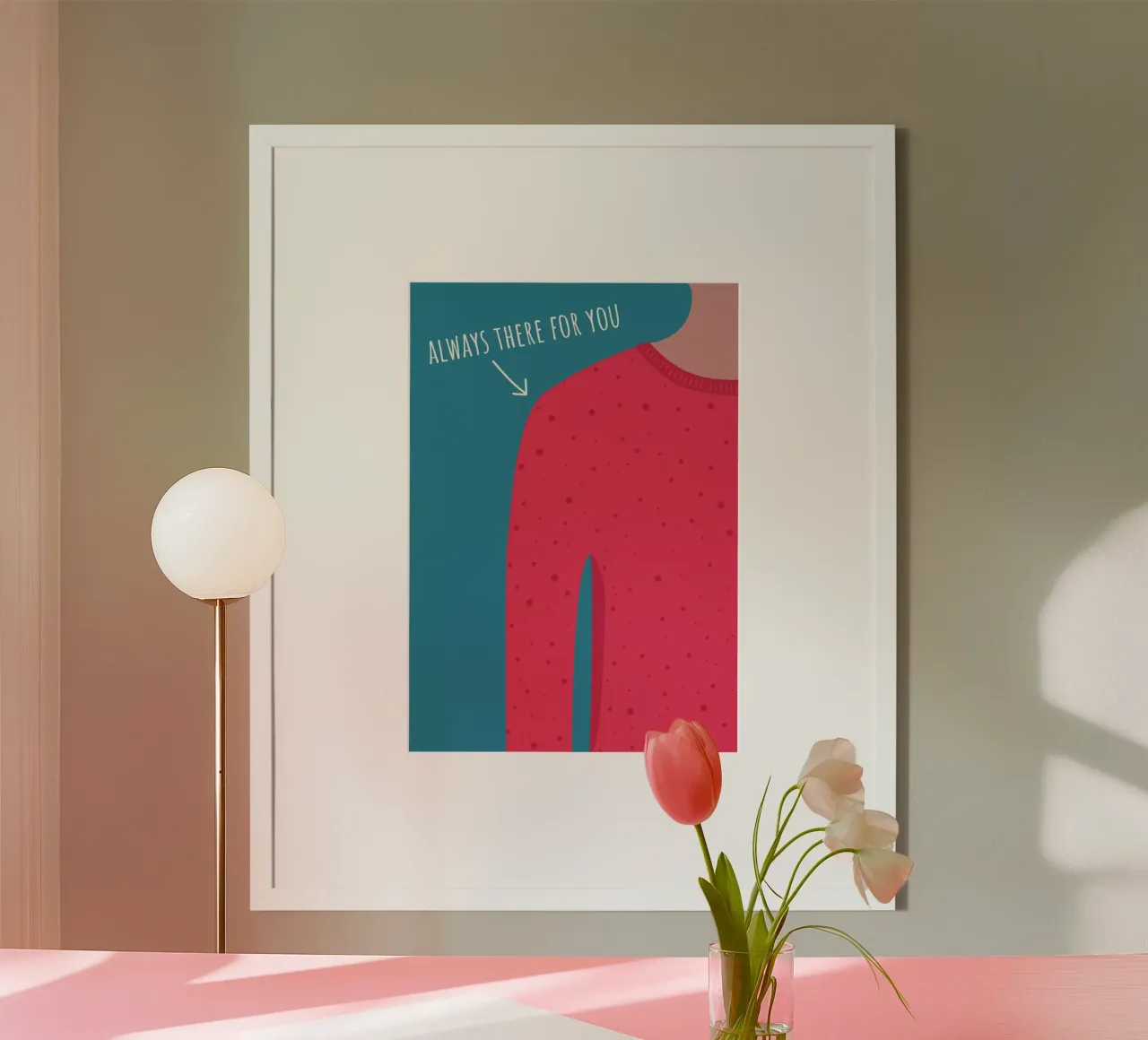 Always there for you carta hahnemühle da good vibes