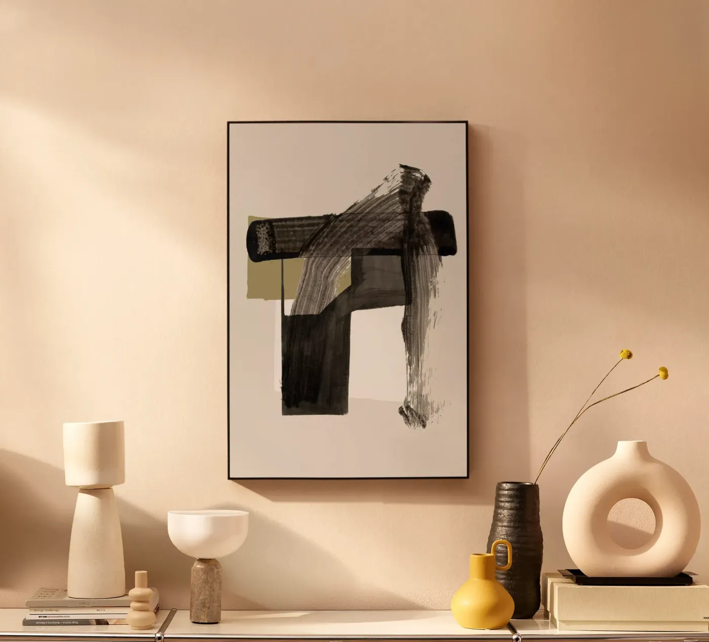 Ocra nera Zen IV plexiglass da Cartissi