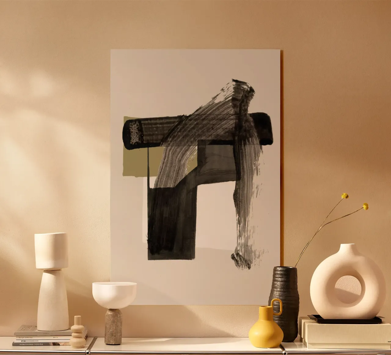 Ocra nera Zen IV plexiglass da Cartissi