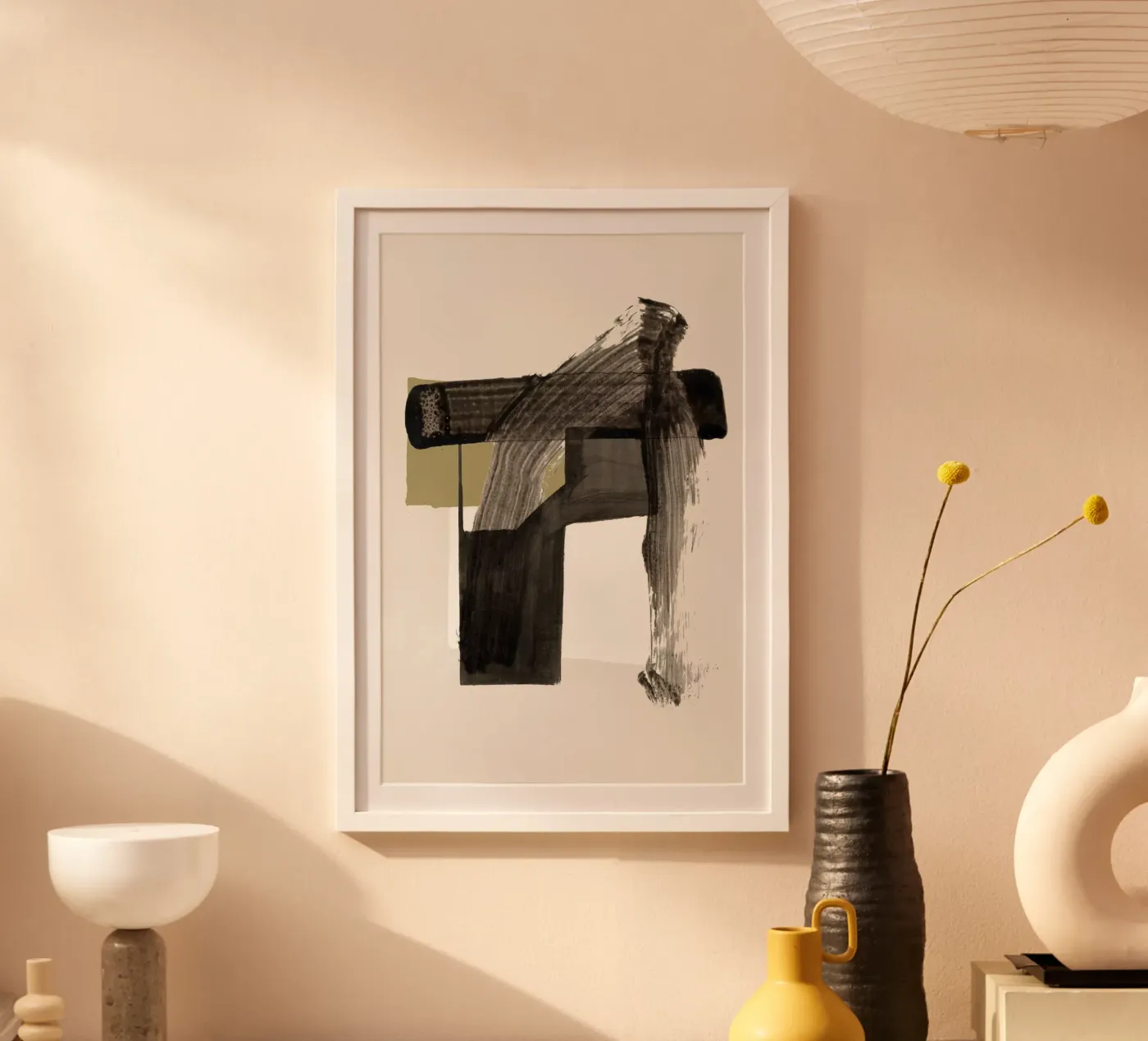 Ocra nera Zen IV poster da Cartissi