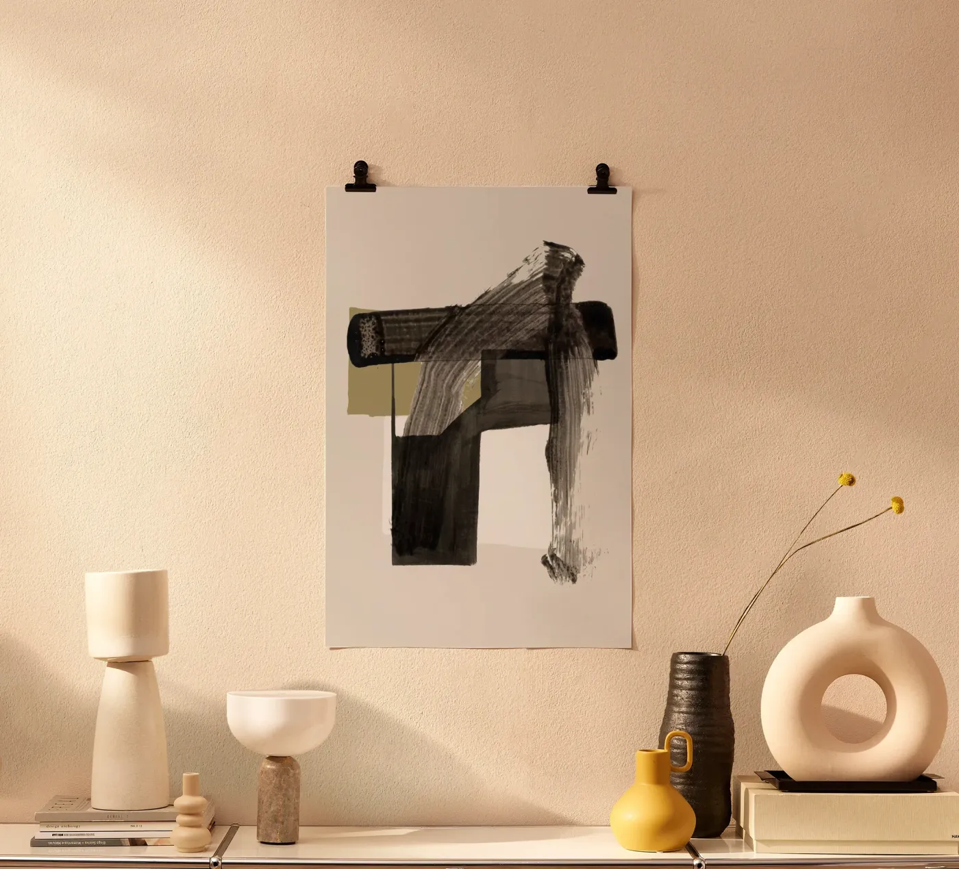 Ocra nera Zen IV poster da Cartissi