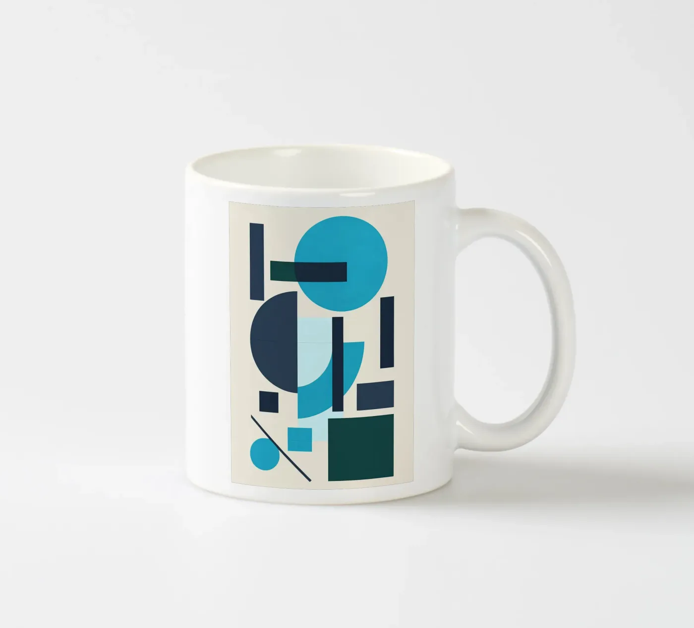 Oceanic Construct ceramic mug by Robert