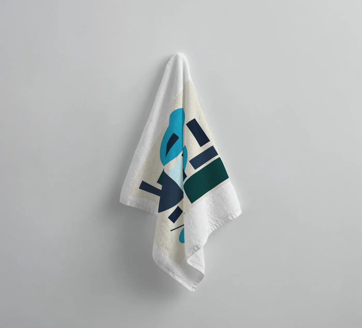 Oceanic Construct towel by Robert