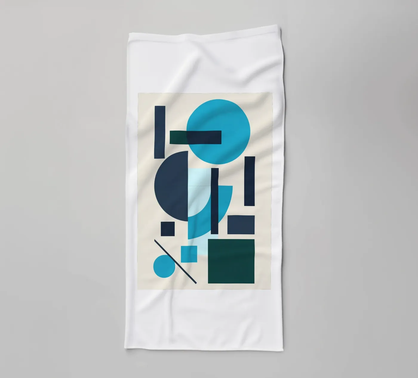 Oceanic Construct towel by Robert