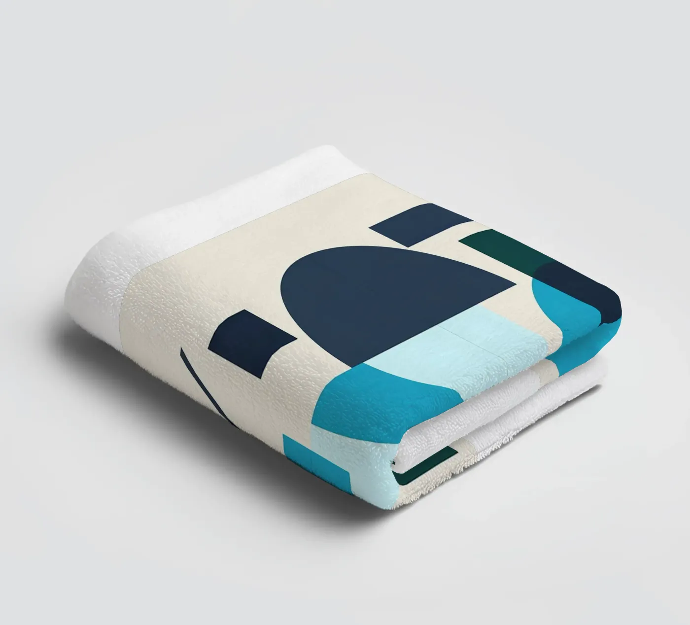 Oceanic Construct towel by Robert