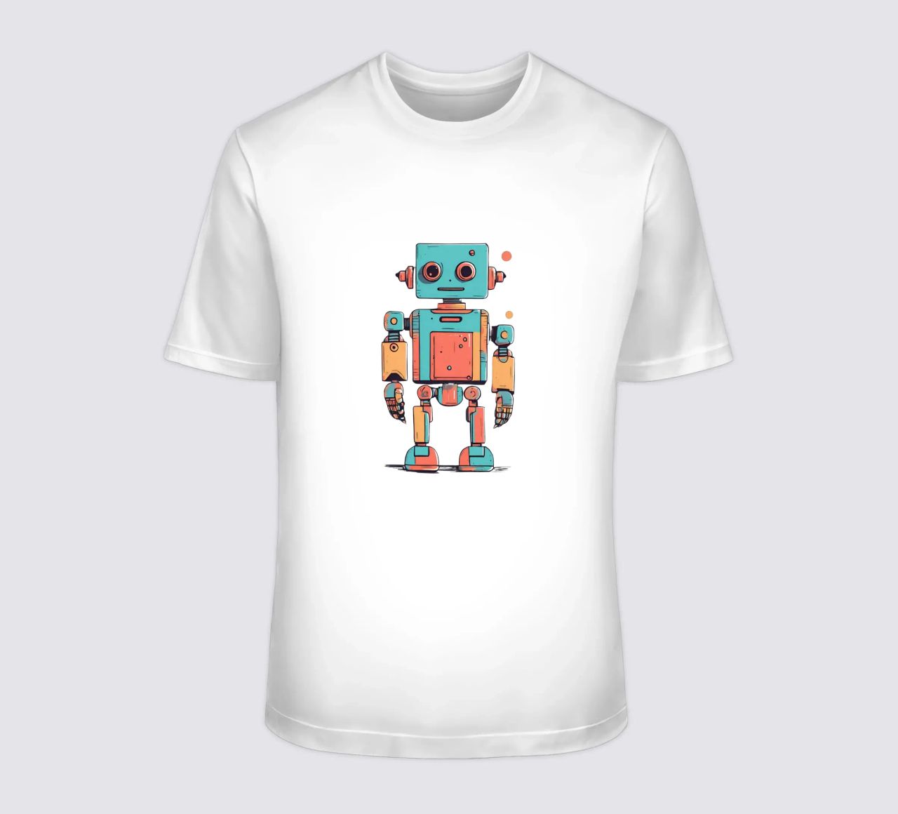 Ptit robot 1 t-shirt da Rezh creations