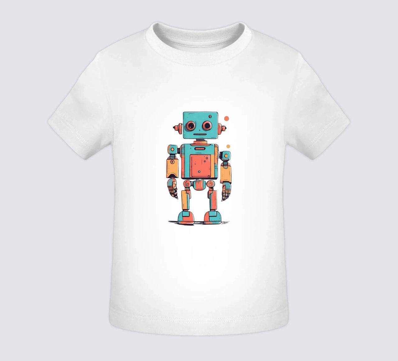 Ptit robot 1 maglietta neonato da Rezh creations