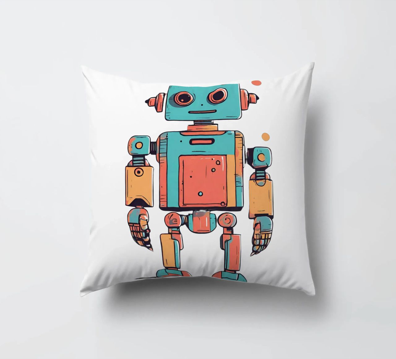 Ptit robot 1 cuscino da Rezh creations
