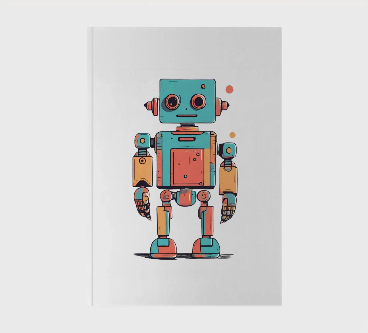 Ptit robot 1 notebook by Rezh creations