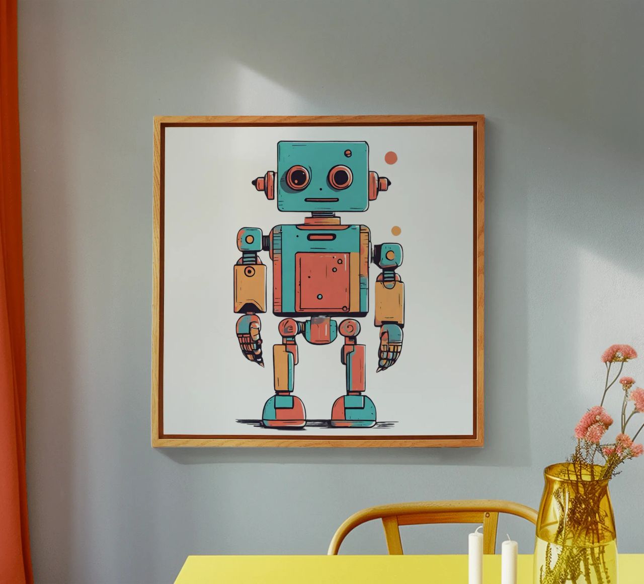 Ptit robot 1 plexiglass da Rezh creations