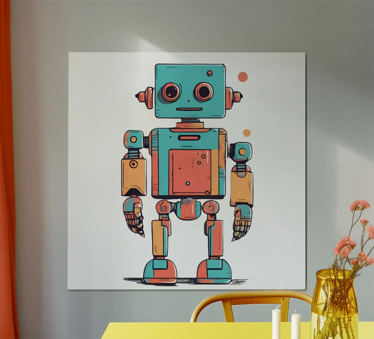 Ptit robot 1 poster da Rezh creations