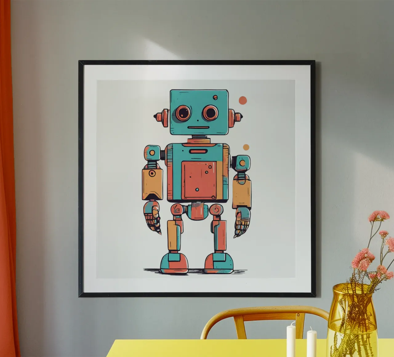 Ptit robot 1 poster da Rezh creations