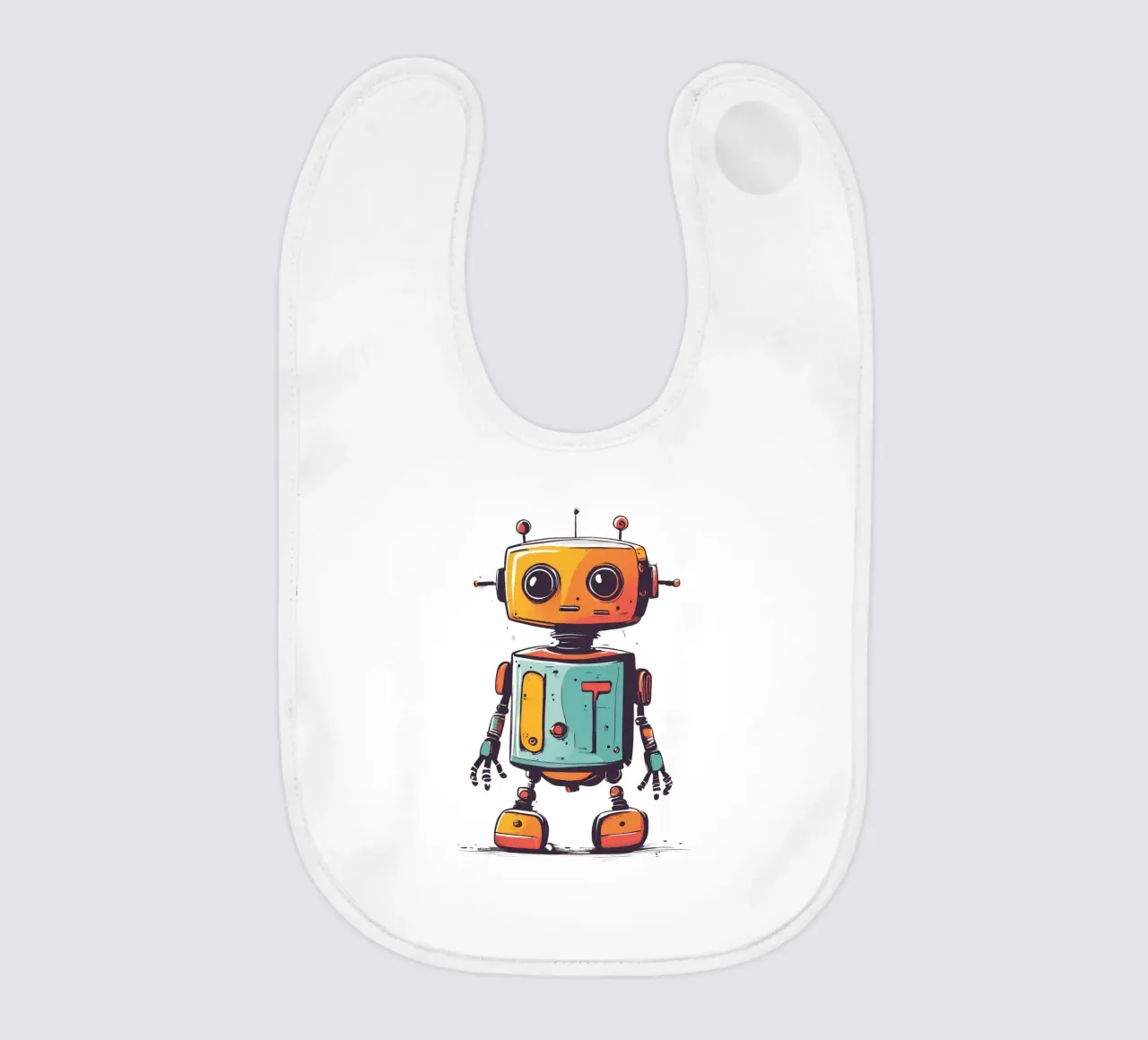 Ptit-Roboter 2 Babylätzchen von Rezh creations