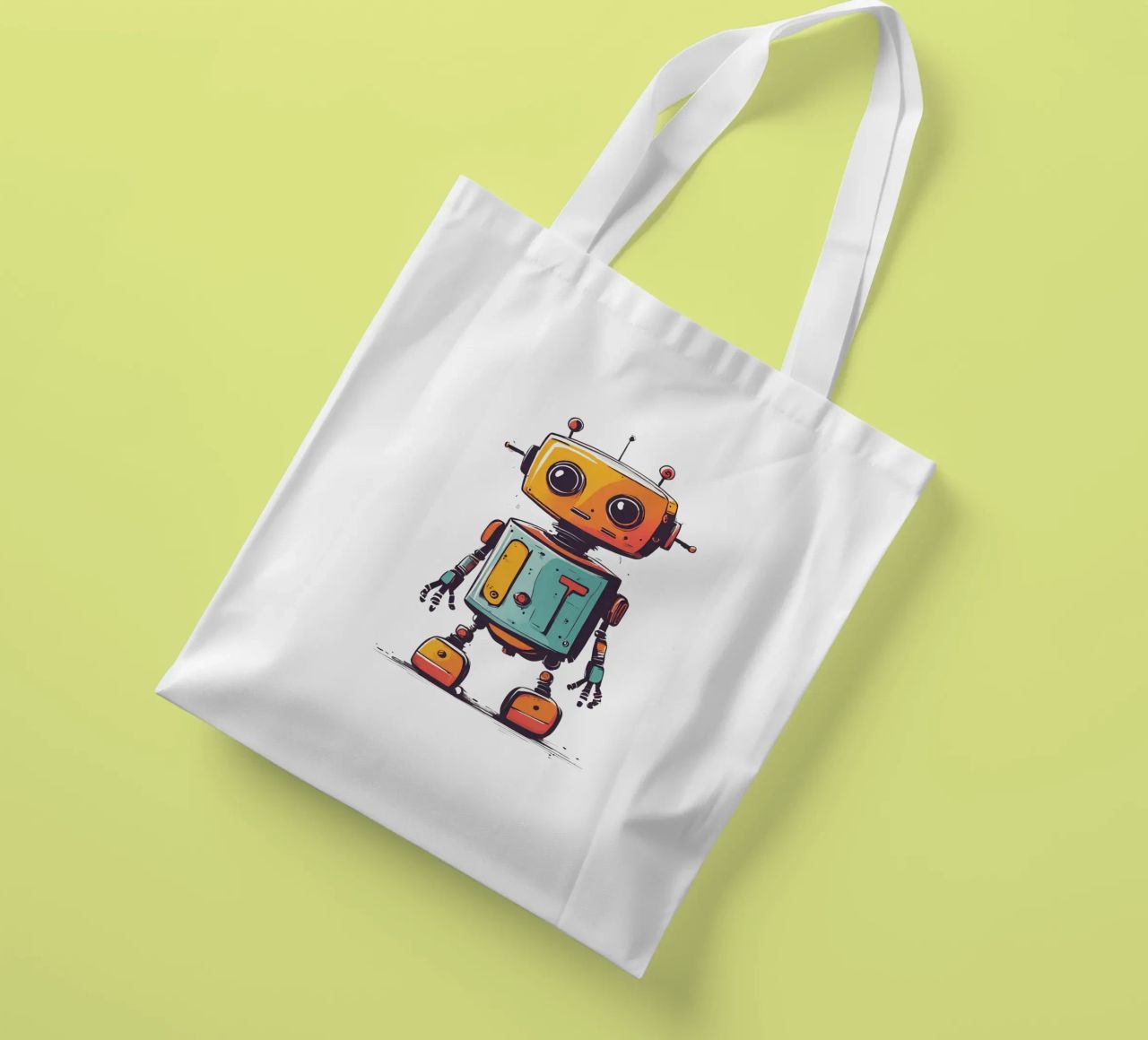 Ptit robot 2 borsa in juta da Rezh creations