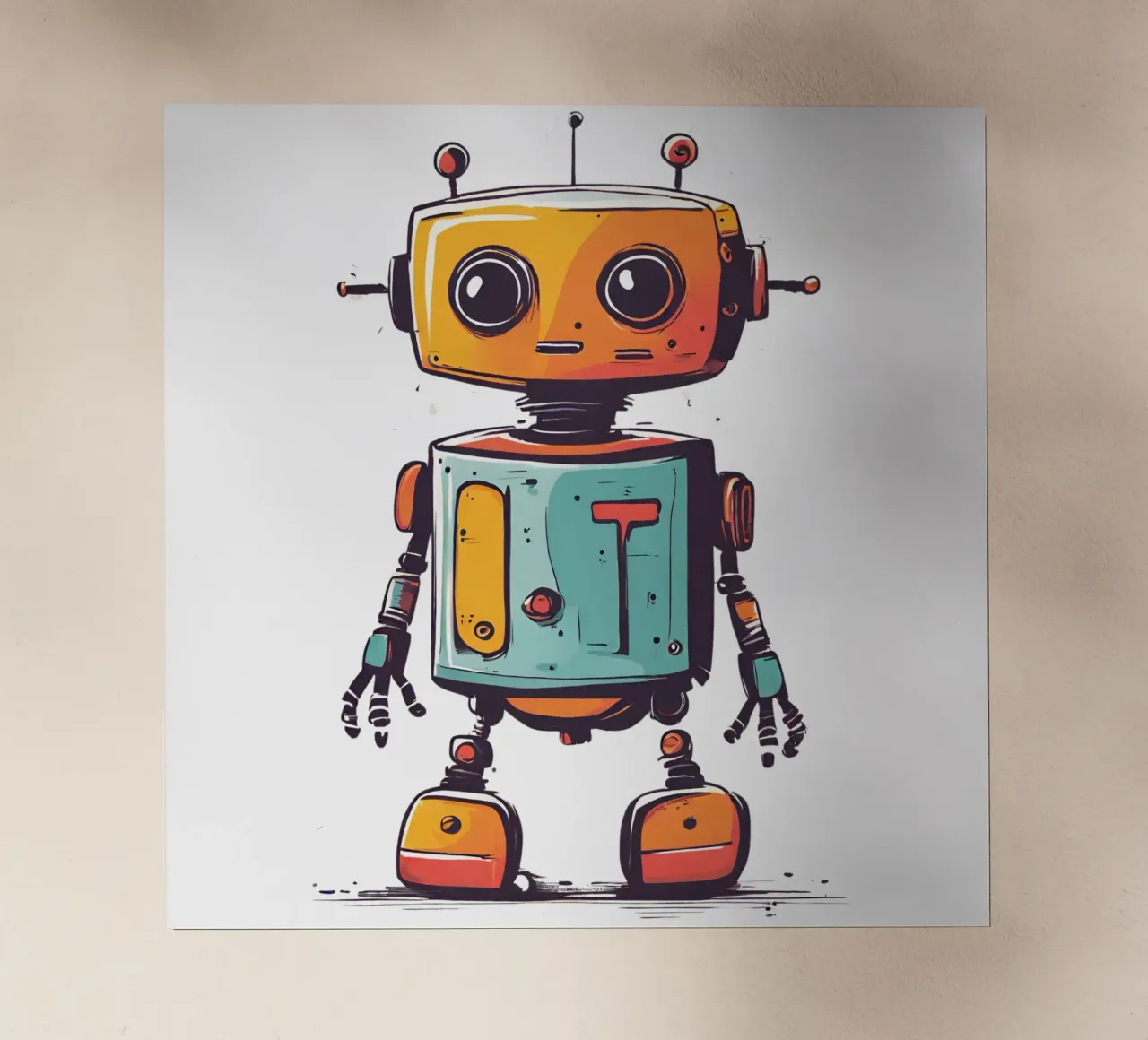 Ptit-Roboter 2 Backlit Folie von Rezh creations