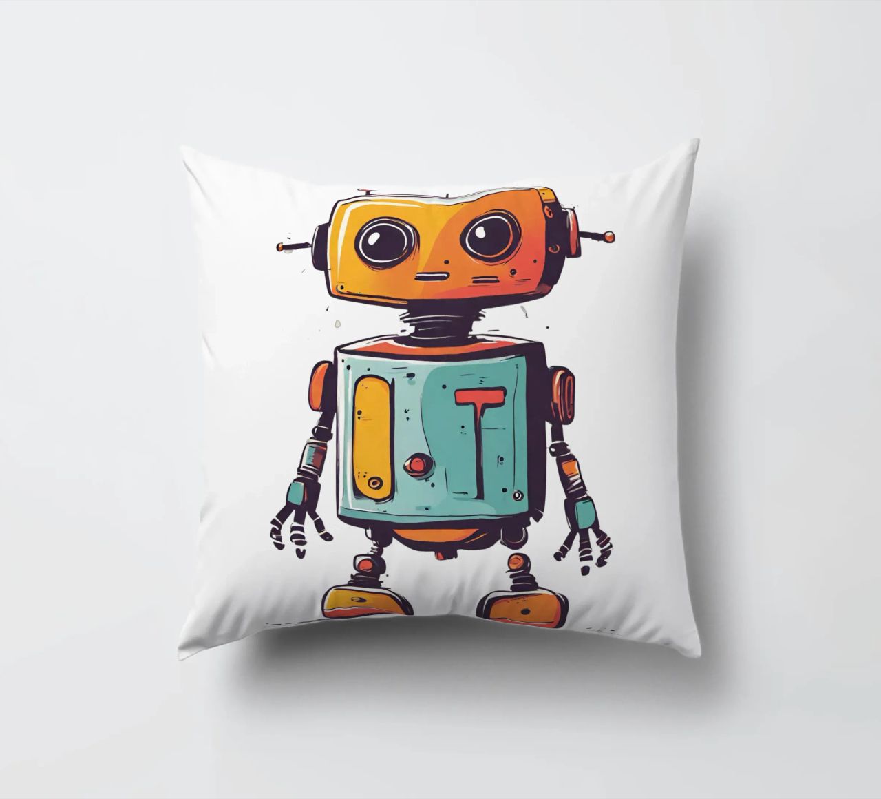 Ptit robot 2 cuscino da Rezh creations