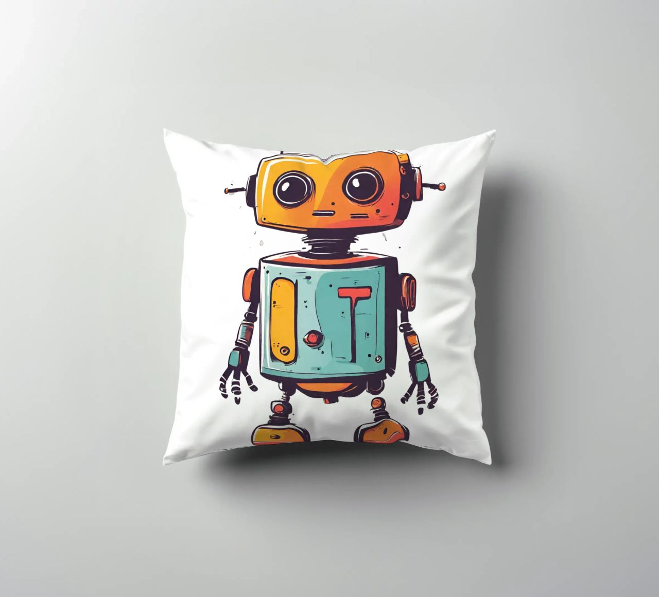 Ptit robot 2 cuscino da Rezh creations
