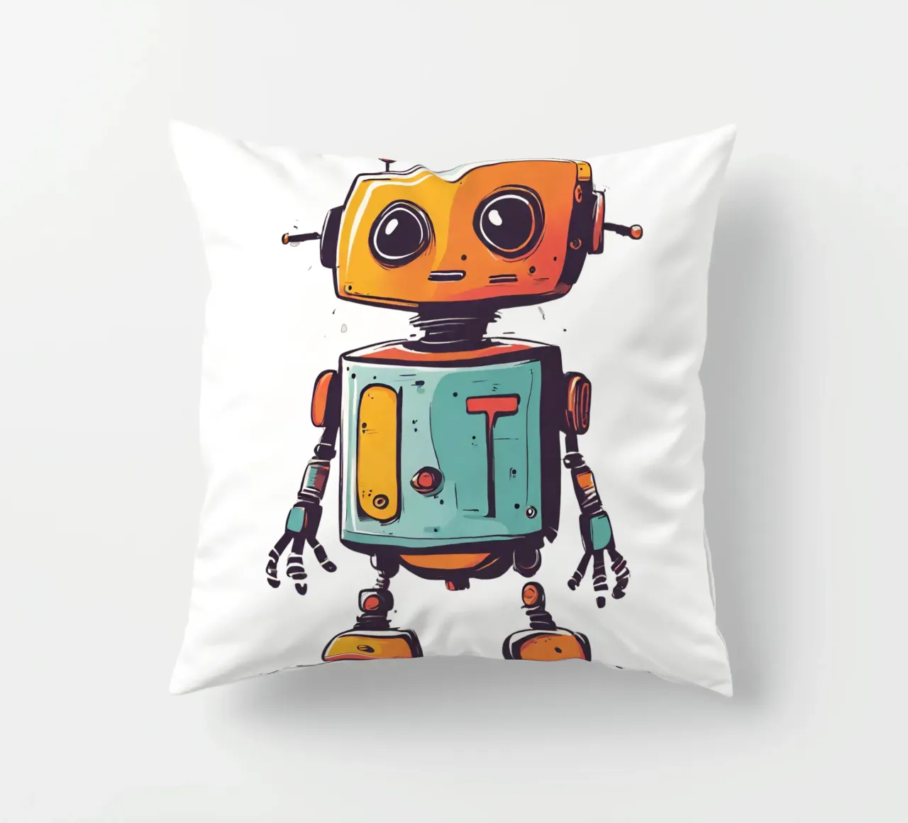 Ptit-Roboter 2 Kissen von Rezh creations