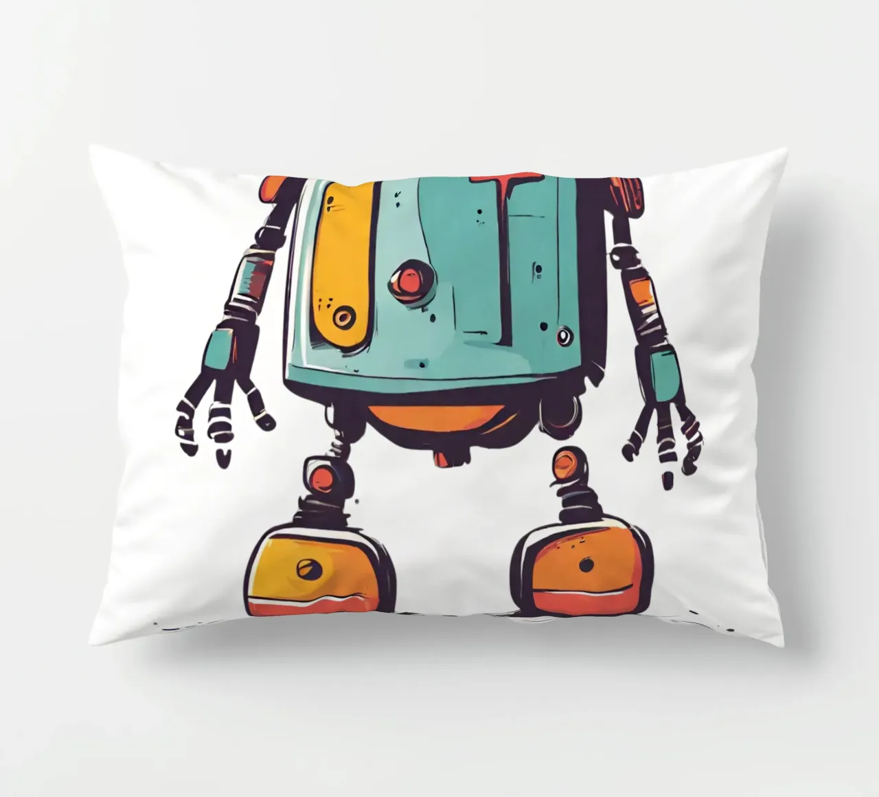 Ptit-Roboter 2 Kissen von Rezh creations