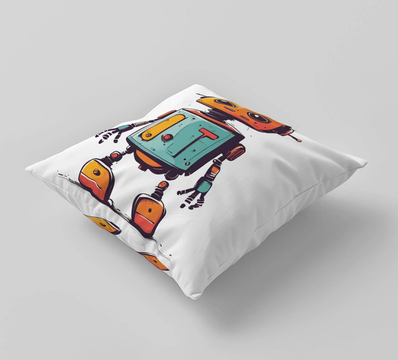 Ptit robot 2 cuscino da Rezh creations