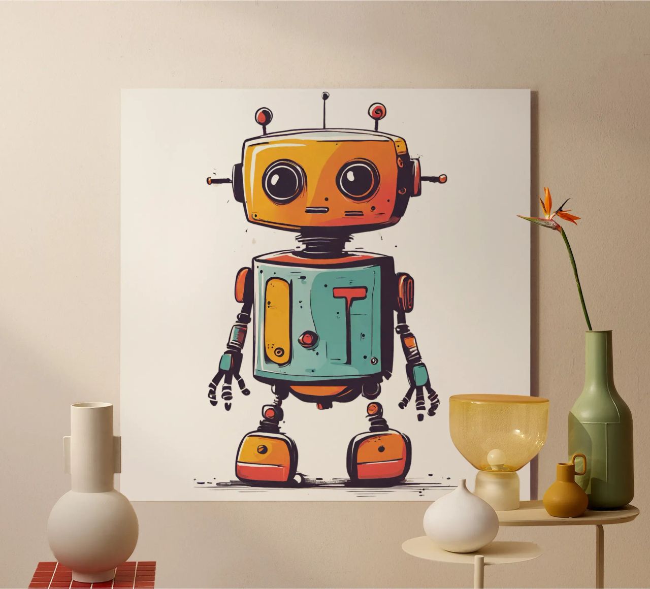Ptit robot 2 plexiglass da Rezh creations