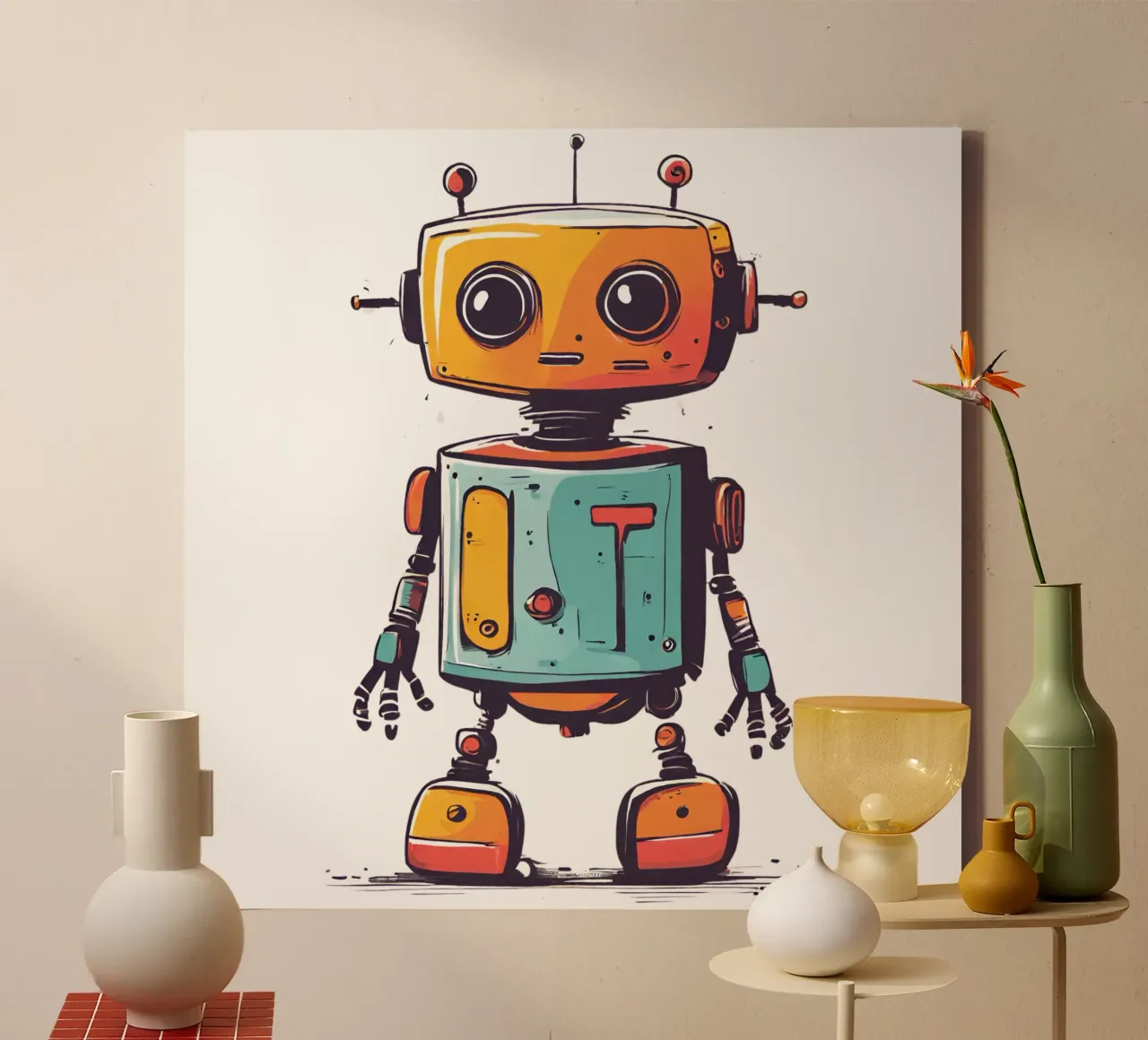 Ptit robot 2 tela da Rezh creations