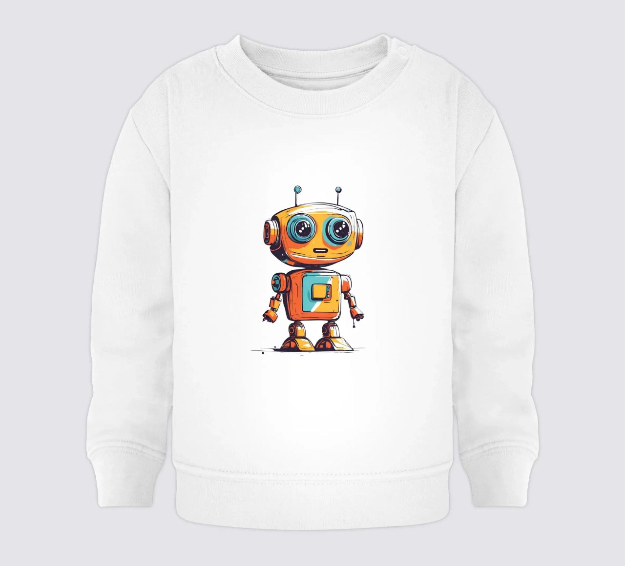 Ptit robot 3 felpa neonato da Rezh creations