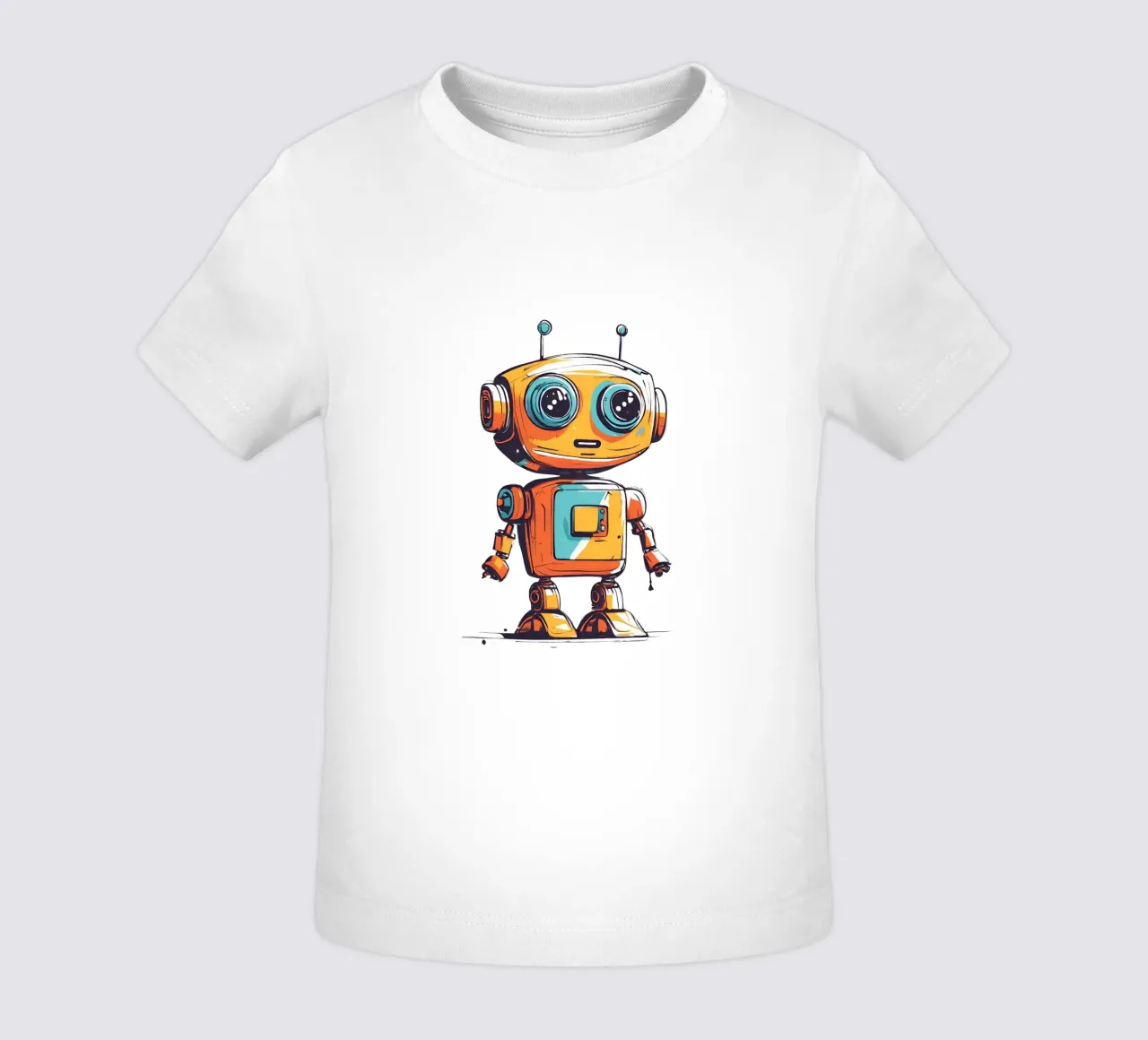 Ptit robot 3 camiseta de bebé de Rezh creations