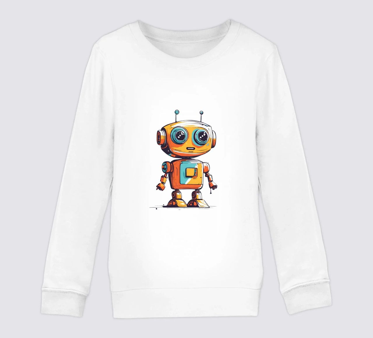 Ptit robot 3 felpa bambino da Rezh creations