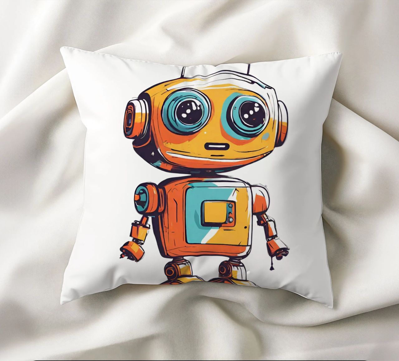 Ptit robot 3 cuscino da Rezh creations