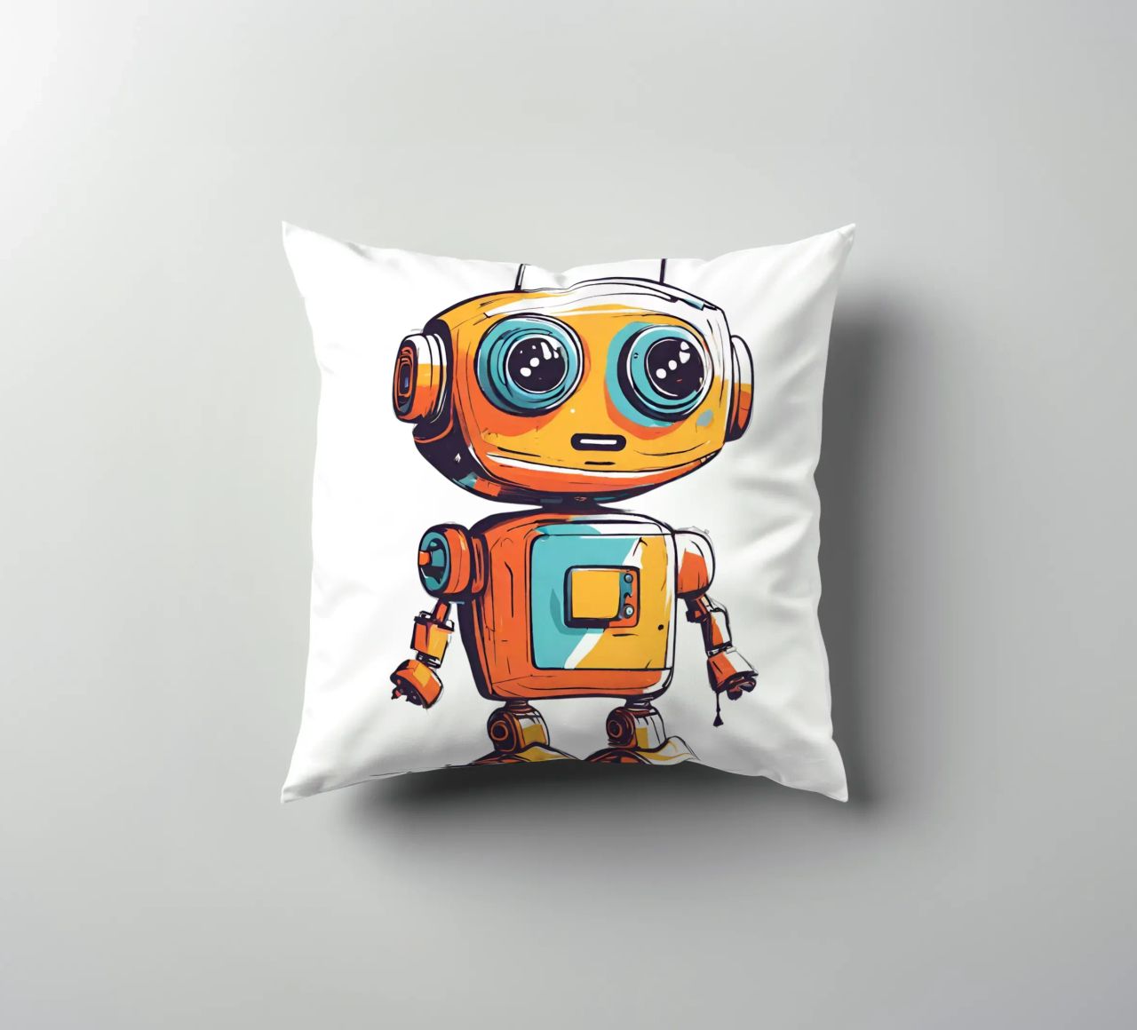 Ptit robot 3 cuscino da Rezh creations