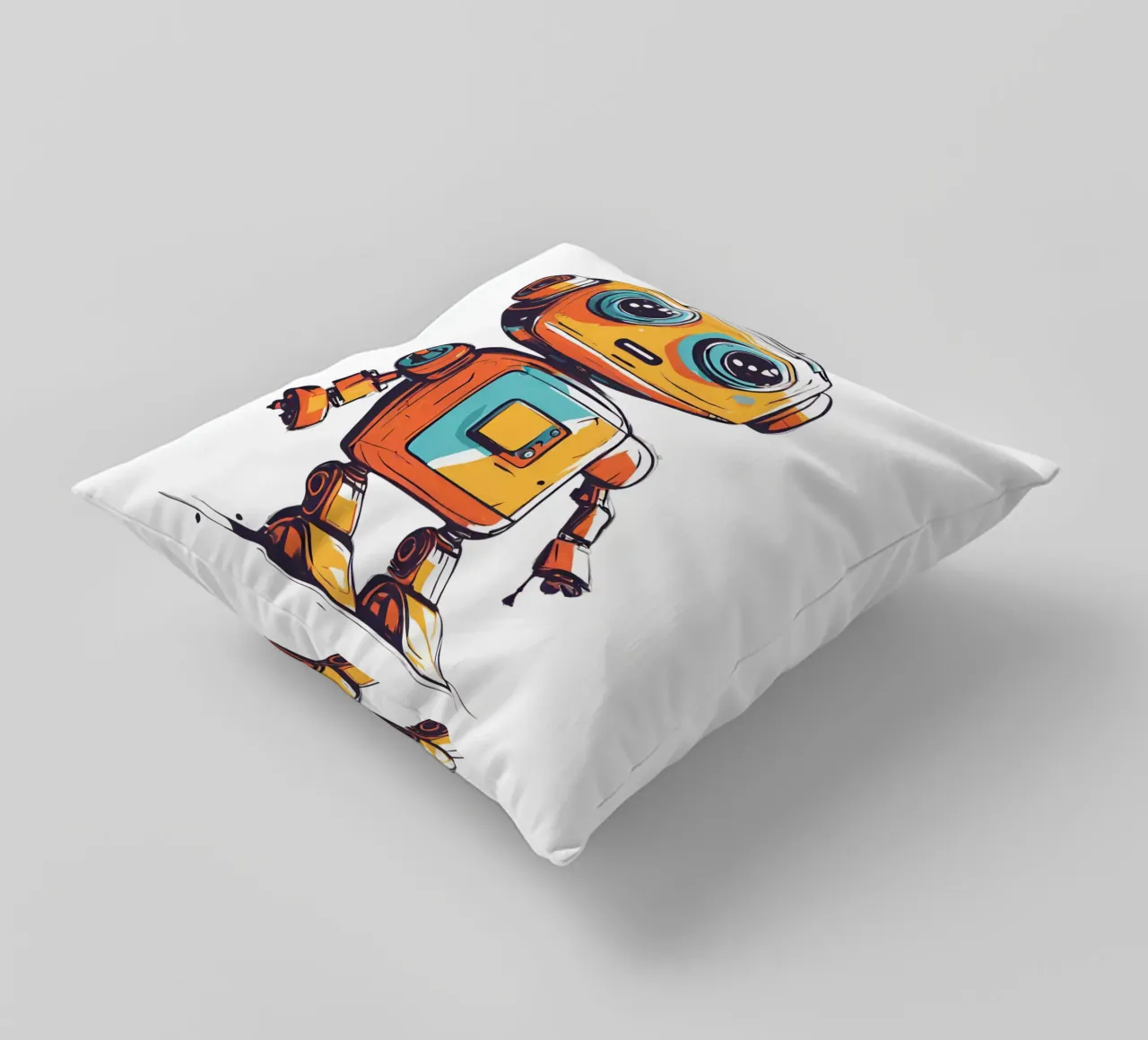 Ptit-Roboter 3 Kissen von Rezh creations