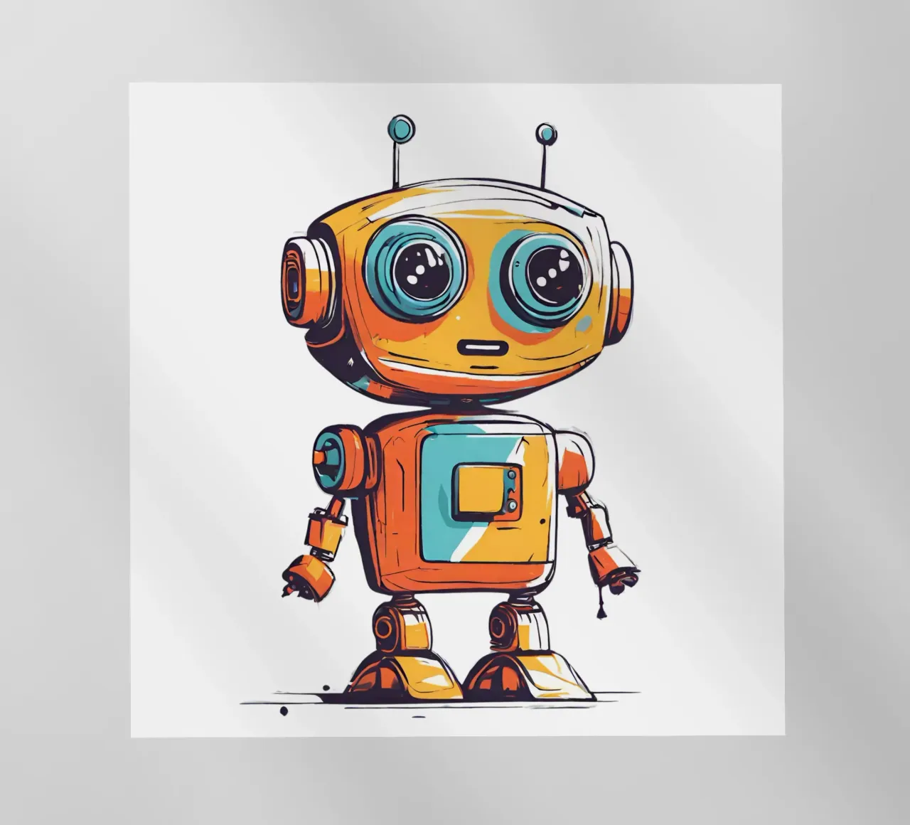 Ptit-Roboter 3 Backlit Folie von Rezh creations