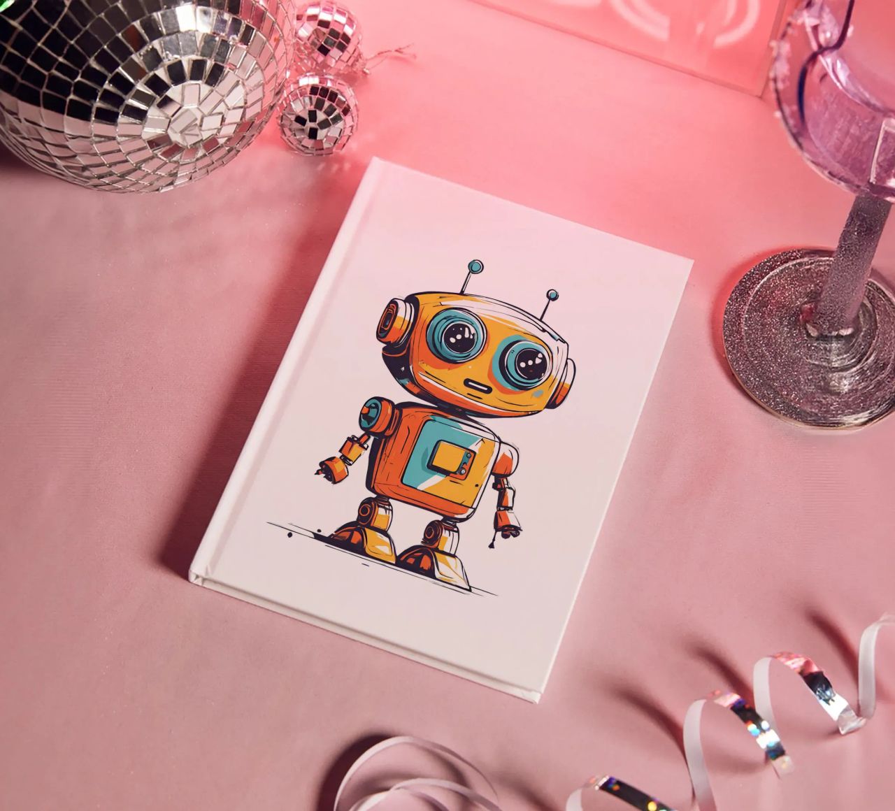 Ptit robot 3 notebook by Rezh creations