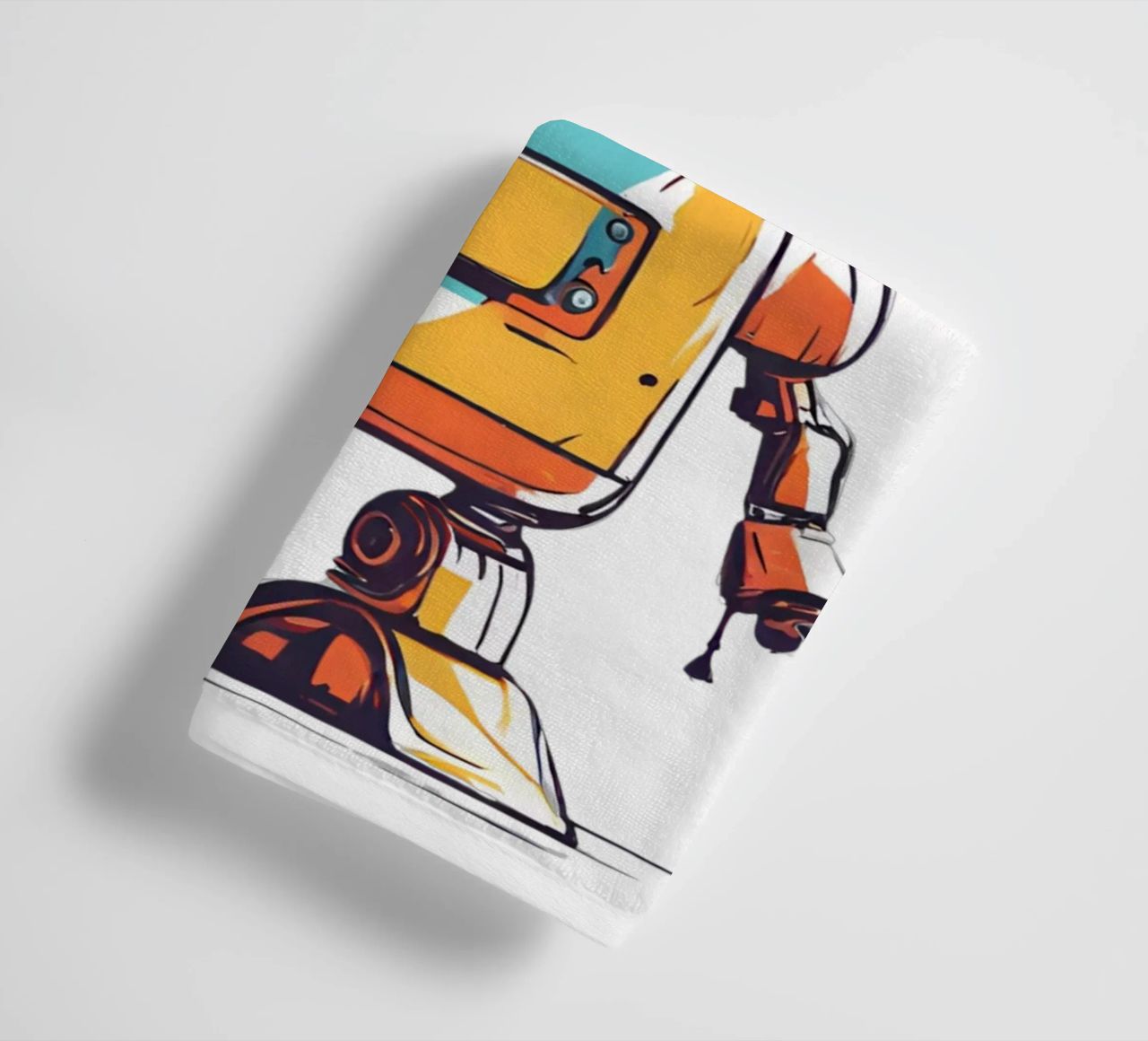 Ptit robot 3 asciugamano da bagno da Rezh creations